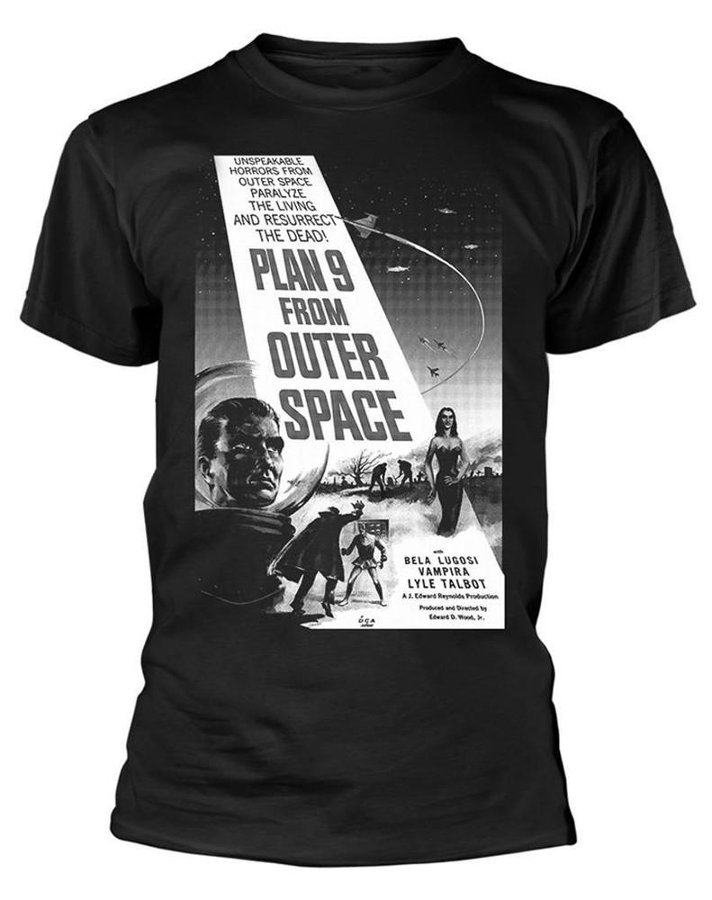 Plan 9 From Outer Space Poster T-Shirt L