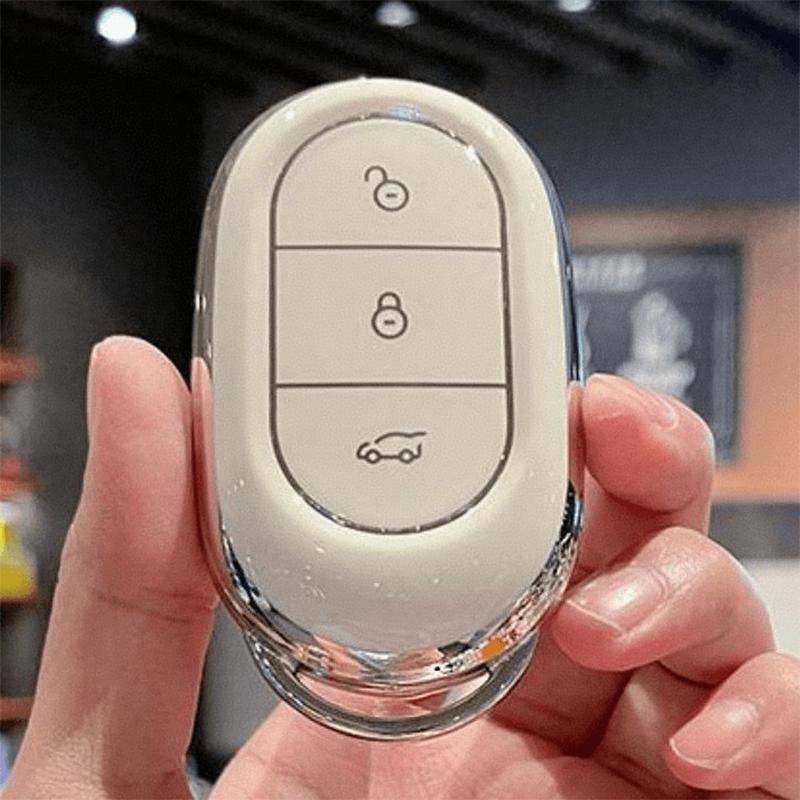 Tpu Car Key Case For Saic Im Zhiji Ls6 L6 Ls7 Accessories Keychain Remote Cover Shell Ring Holder Fob Housing