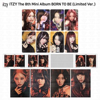 The 8th Mini Album Born To Be Limited Ver Photocard 2cut Film Portrait