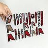 FOR HONDA HRC H WING Motorcycle Reflective Stickers Waterproof Decals for Helmet Scooter Fuel Tank Toolbox Racing