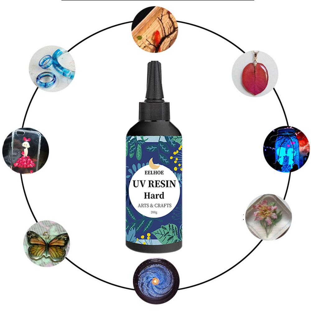 High Transparent UV Resin Dropping Adhesive DIY Nail Cochlear UV Shadowless Adhesive Quick Drying Dropping Adhesive