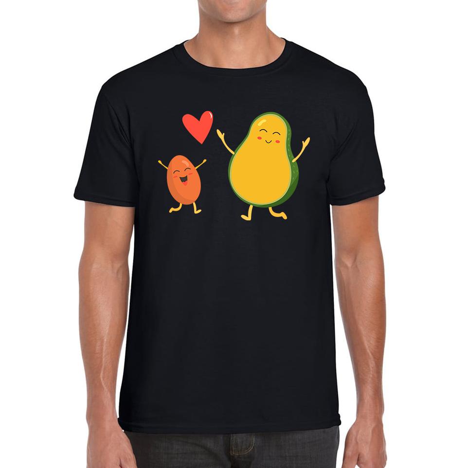 

Bean & Avocado Love Funny Unisex T Shirt S
