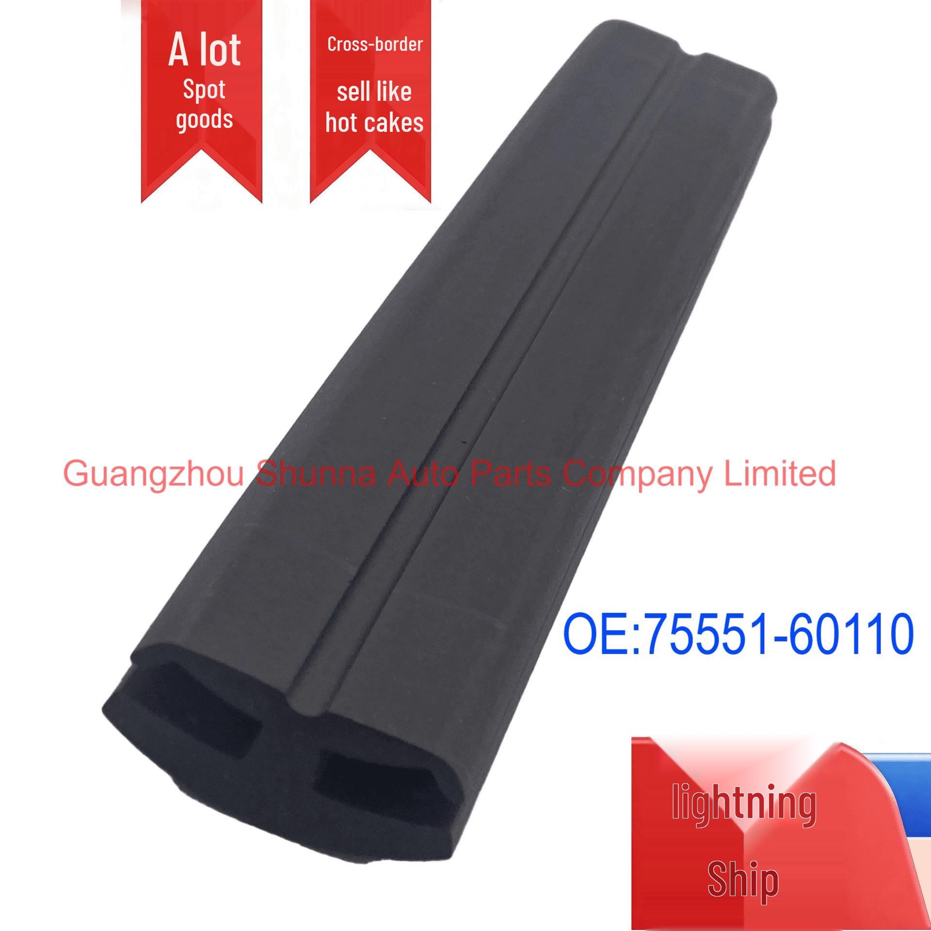 Toyota Land Cruiser Prado Lexus Roof Gutter Front Section 75551-60110 Car Sealing Strip