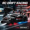2.4G Remote Control Racing Car 1:24 Scale 4WD High Speed Drift RC Car 20KM/H Replaceable Tires Electric Hobby Toy for Boys Gifts