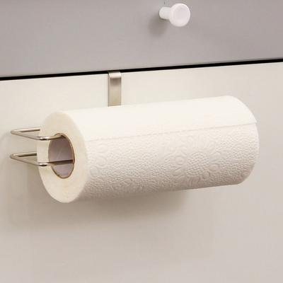 Stainless Steel Kitchen Paper Towel Holder Punch Free Cabinet Storage Toilet Roll Holder Metal Kitchen Paper Towel Rack Kitchen