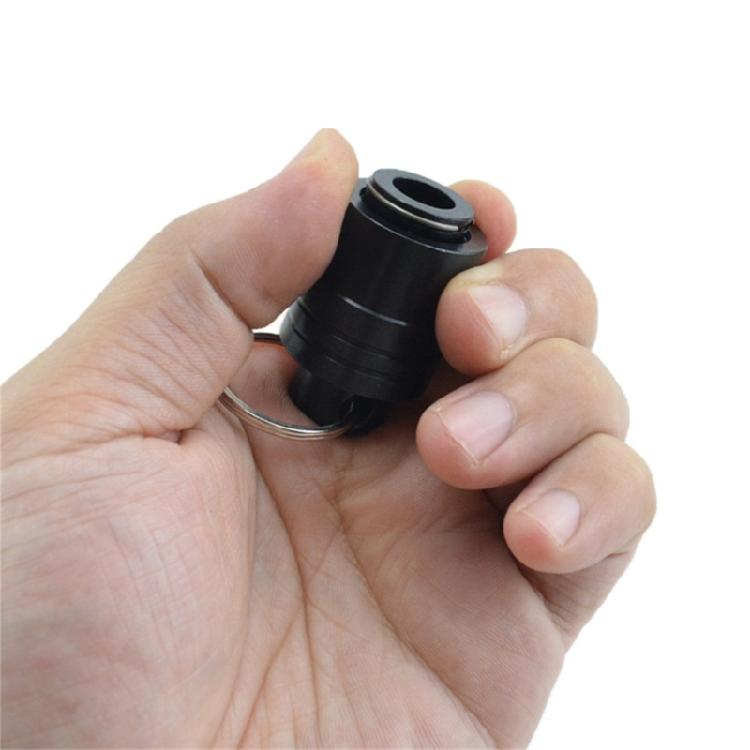 Bit Holders Key Chain,1/4inch Portable Drill Holders with Black Carabiners Hook, Hex Shanks Bit Holsters, Quick Changes