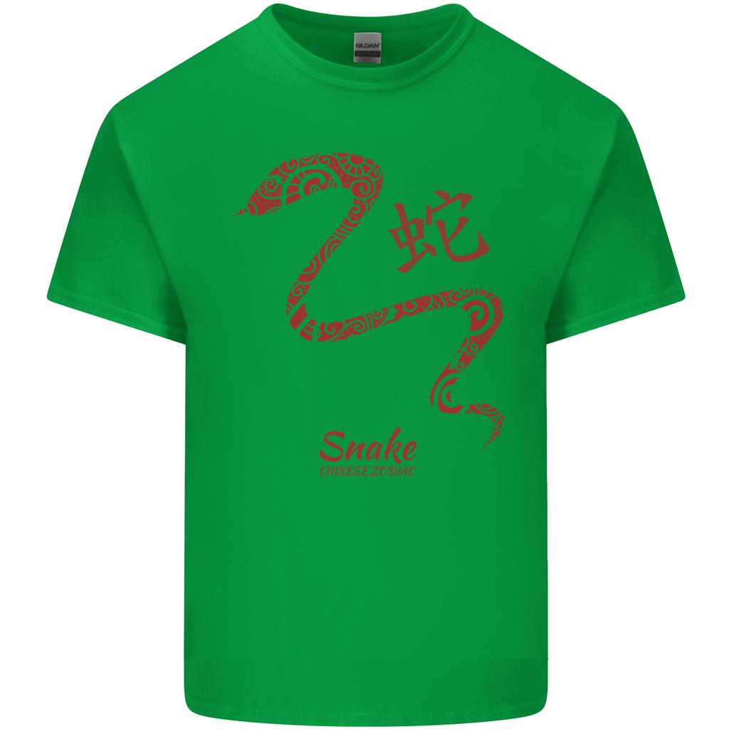 Chinese Zodiac Shengxiao Year of the Snake Unisexs Light Cotton TShirt