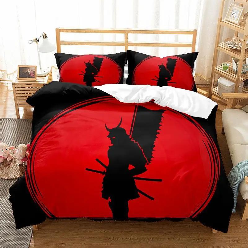 Comforter Luxury Kungfu Design Yin And Yang Bedding Set Chinese Martial Art Boys Full King Size Sports Comforter Set