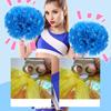 25cm Cheap Practical Pompoms 9 Colors Flower Ball High Quality Game Pompoms  Sports Cheerleading