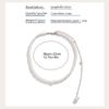 Vintage Elegant Simulated Pearls Clavicle Choker Necklace For Women Long Chain Tassel Pendant Wedding Jewelry Bikini Chest Chain