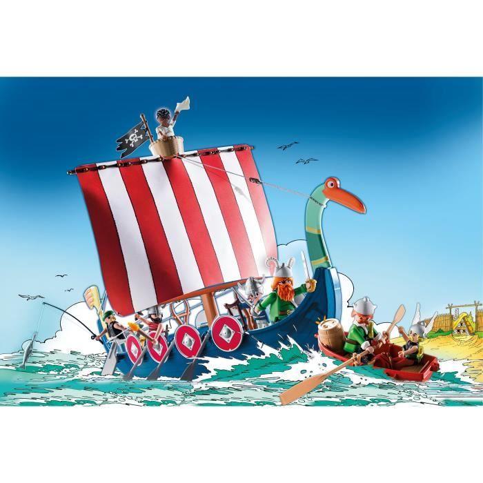 Calendrier de l'Avent Astérix PLAYMOBIL - Astérix et les Pirates - 71087 - 125 pièces dont 7 personnages