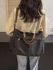 Korean Style Women's Large Nylon Tote Bag - Versatile Canvas Shoulder Bag
