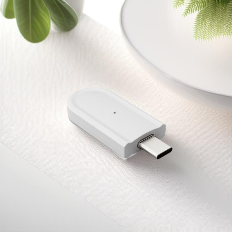 USB-C Bluetooth 5.3 Transmitter & Receiver Adapter for Laptops, Earphones, and Mice