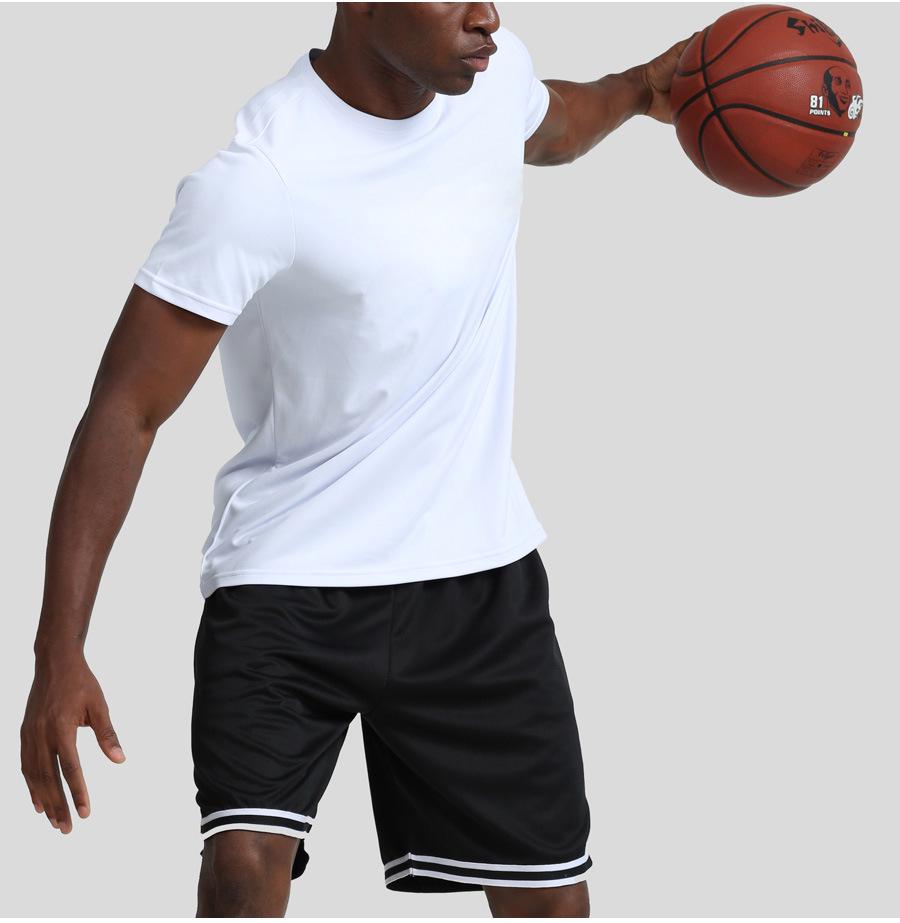 Men's Quick-Dry Sports T-Shirt - Summer Fitness Running & Basketball Gear