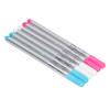 6pcs Embroidery Pen 3 Colors Soft Nib High Temperature Fading Water Soluble Erasable Sewing Measuring Tool
