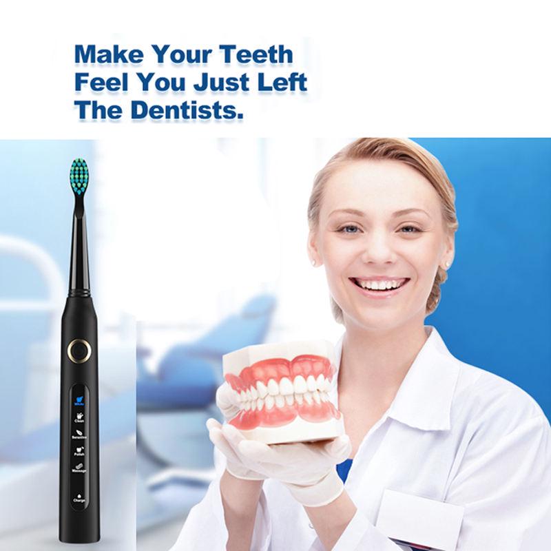 Seago SG507 Sonic Electric Toothbrush Adults Oral Care Teeth Whitening