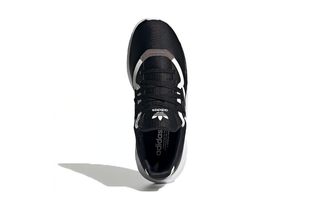 Adidas Originals Flex Collection Breathable Kids Lifestyle Shoes Black Gray Teenagers FX5319
