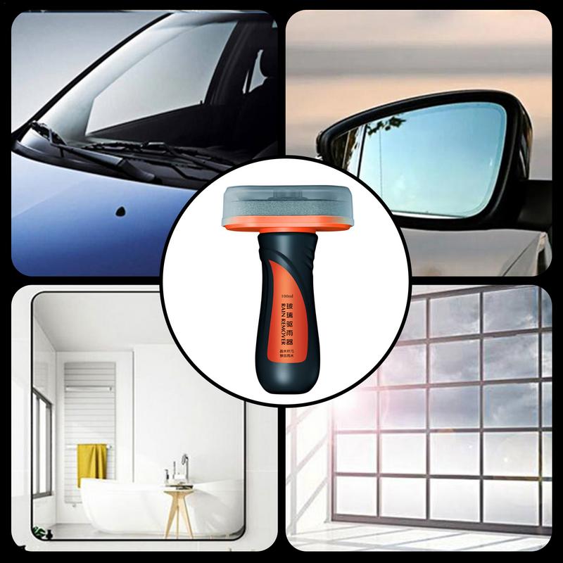 Windshield Hydrophobic Coating 100ml Oil Film Cleaning Agent 2 In 1 Outdoor Window Cleaner Car Windshield Cleaner Outdoor Window