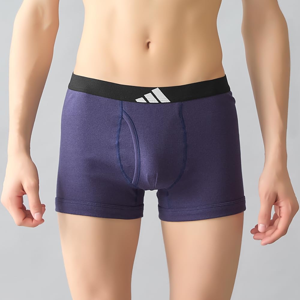 Adidas Boxerky Přední Sada 9 kusů, 100% Bavlna, Rozparek, 3, Pánské,