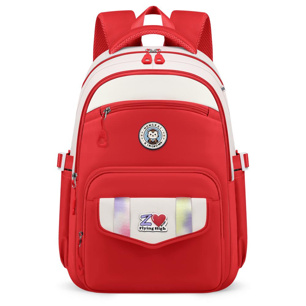 School Bag For Teenagers Unisex Backpack Multifunctional Travel Bag Large Capacity Lightweight Spine-Protecting Elementary School Student School Bag