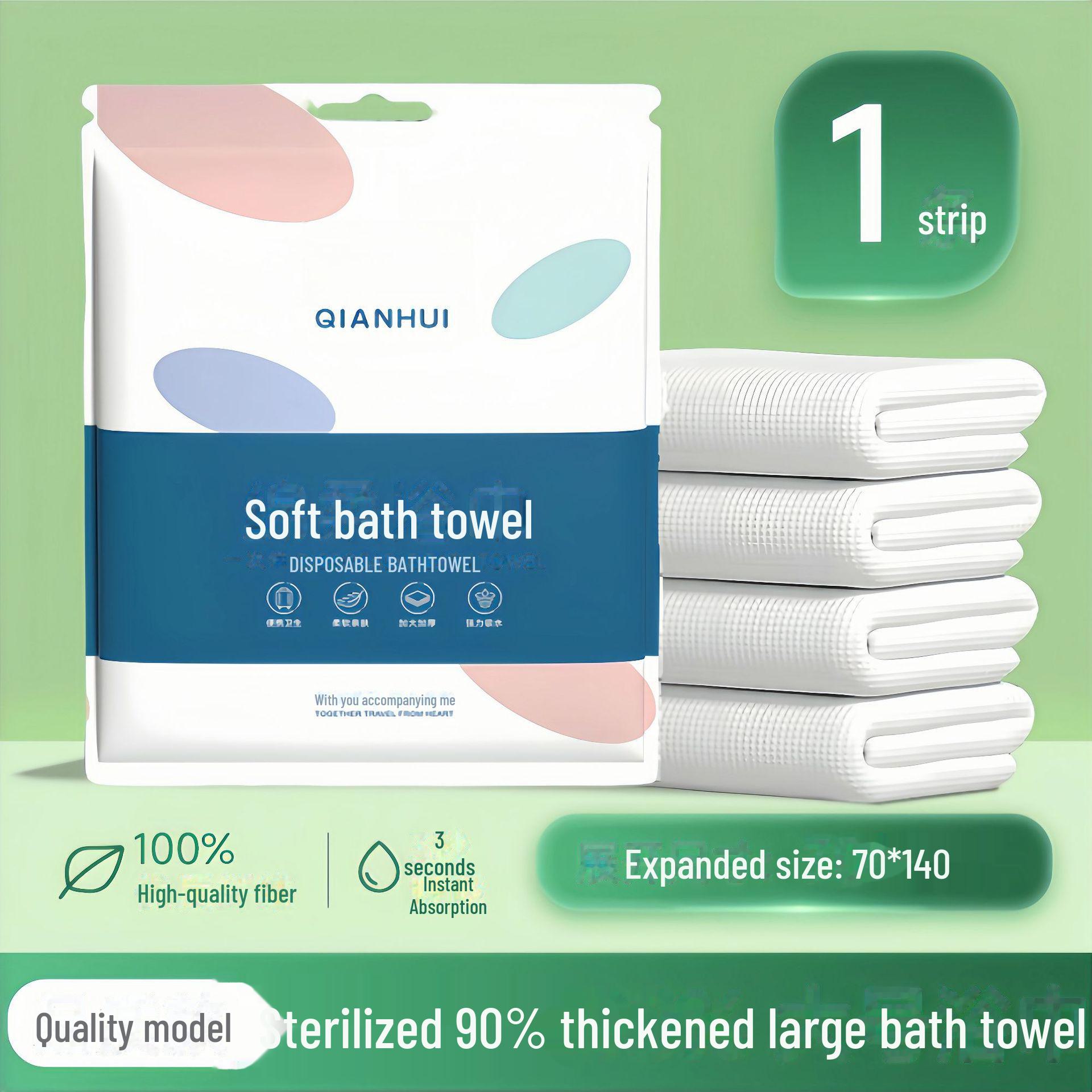 

Одноразові стиснуті рушники для ванни в індивідуальній упаковці: Більший, Товстіший, Ідеальний для Подорожей, Відряджень та Вмивання Обличчя. As shown