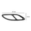 Car Exhaust Pipe Cover Trim For Mercedes Benz GLC A B C E Class X253 W205 W213 W176 W177 W246 W247 2016-  Car Accessories