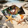 Custom Name Personalized The Legend of Zelda Print Beach Towel, for Trip Camping Beach Party Home Decor, Birthday Gift for Family & Friends