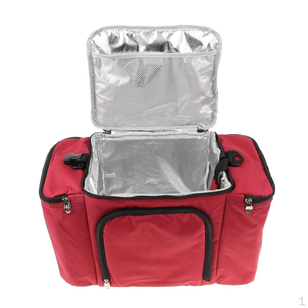 Beverage Pack Car Trunk Organizer Camping Insulated Bag Carryinging
