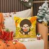 Cute Cartoon MMonchhichis Pillow Case Printing Pillowcase Living Room Sofa Cushion Cover Bedroom Room Decor