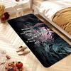 Ado Kyogen X Uta Door Mat Washable Non-Slip Living Room Sofa Chairs Area Mat Kitchen Doormat Area Rug