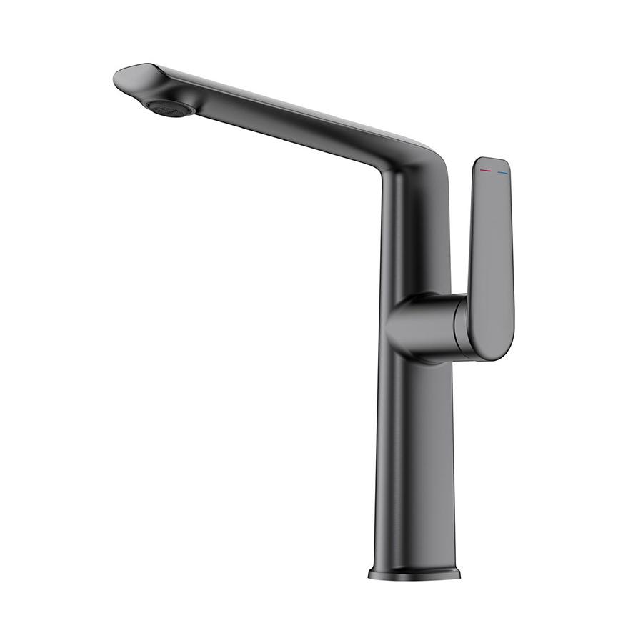 VGX Luxury Bathroom Faucets High Basin Mixer Tall Sink Faucet Gourmet Washbasin Tapware Hot Cold Water Tap Brass Rose Gold Grey