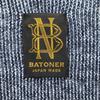 BATONER Made In Japan Linen Blend Long Sleeve Knit Cardigan 1 Navy Men's Used