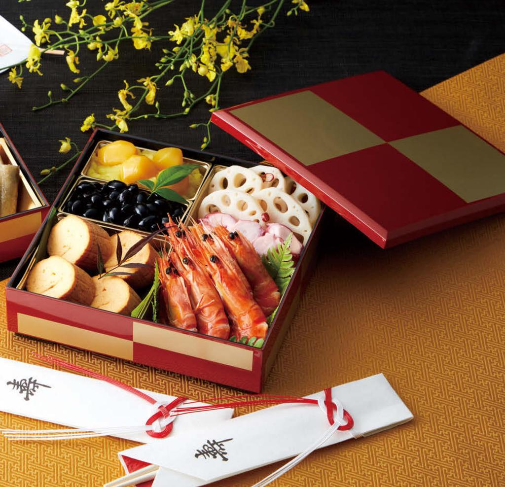 Lacquerware tiered young pine box, 7-inch, black, (black interior), 3-tier, H-159-3A