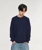SIGNATURE Raglan Rolling Crewneck Knit [Navy]