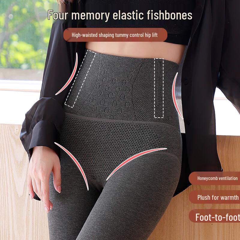 Langsha Women's Thermal Fleece-Lined Leggings