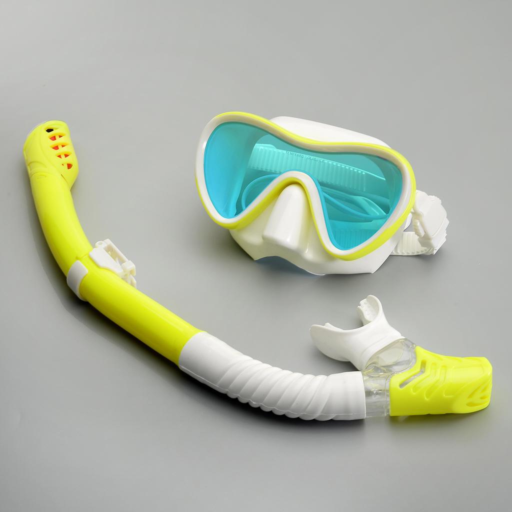 Children's Diving Mask Snorkel Adjustment Fins Three-piece Set