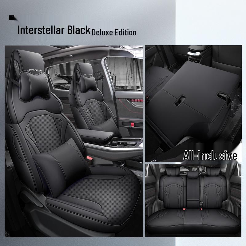 LTCS Jietu Dasheng Sporty Leather Car Seat Cushion - All Seasons Fit