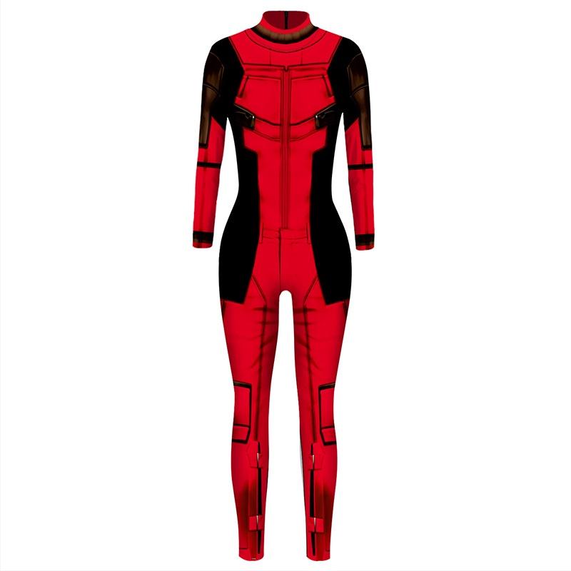 Mystique Women Xmen Catsuit Jumpsuit 3d Printed Halloween Party Costume Cosplay