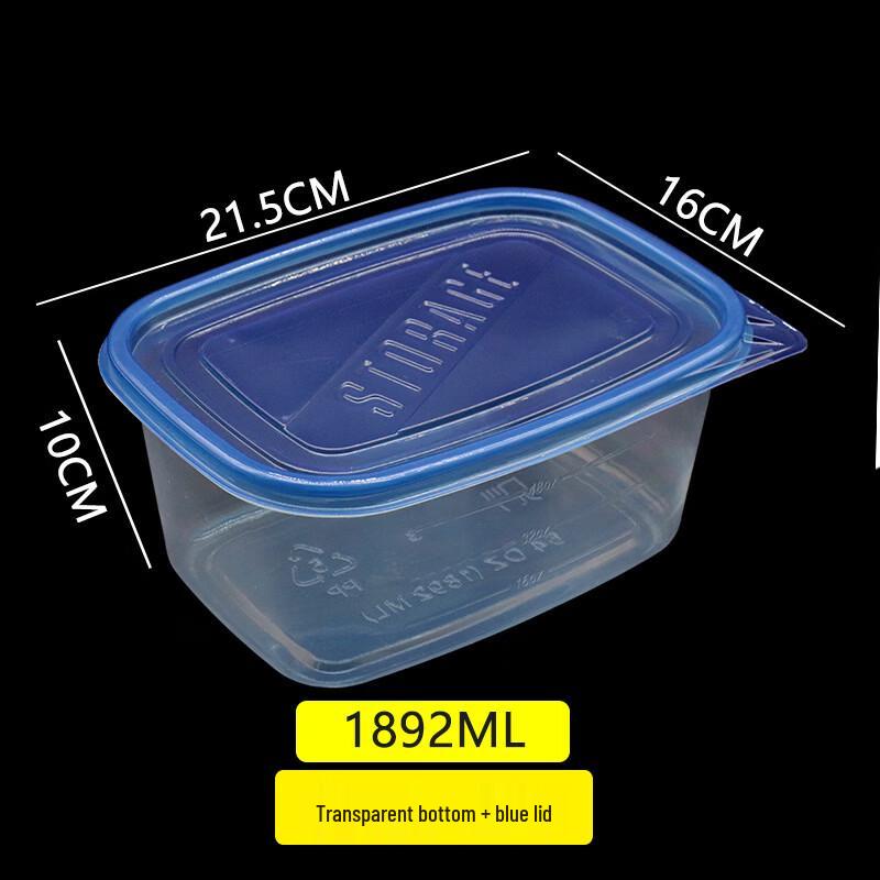 Handun Disposable Round Plastic Takeaway Boxes