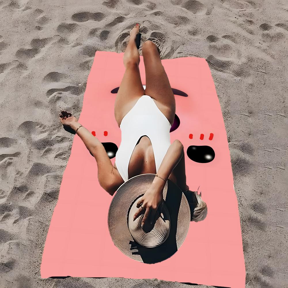 Cartoon Loopy Towel Towel Soft Pool Gift For Travel Gym Shower Cool Camping Quick Dry Sports  Large Beach Towel