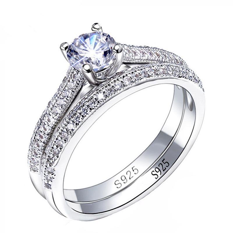 

Classic Bestseller Women s Copper Engagement and Wedding Ring Set Size 7