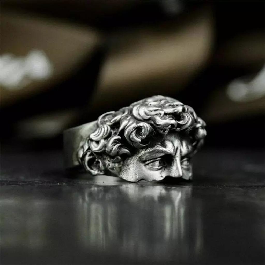 Vintage Styles Hammered Silver Ring Sturdy Quality Silver Artisanal Crafted Unisex Accessory For Daily Wear