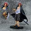 One Piece Abbildung Shanks Rot Haar Shanks Action -Figuren Neue Welt Vier K öNige Pvc Spielzeug Modell