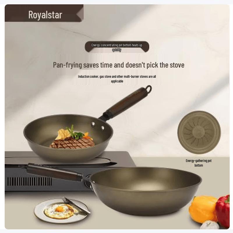 Royalstar Star Titanium 3-Piece Non-stick Cookware Set