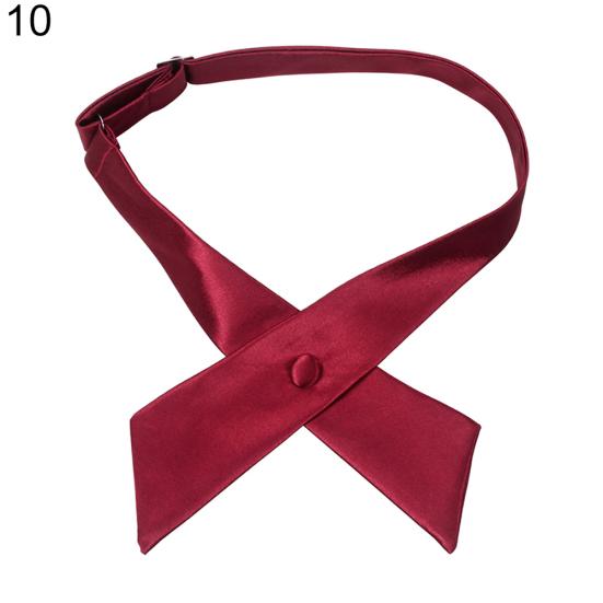 Muži Ženy Formální Party Svatební Nastavitelný křížový motýlek Wear Příslušenství Dárek