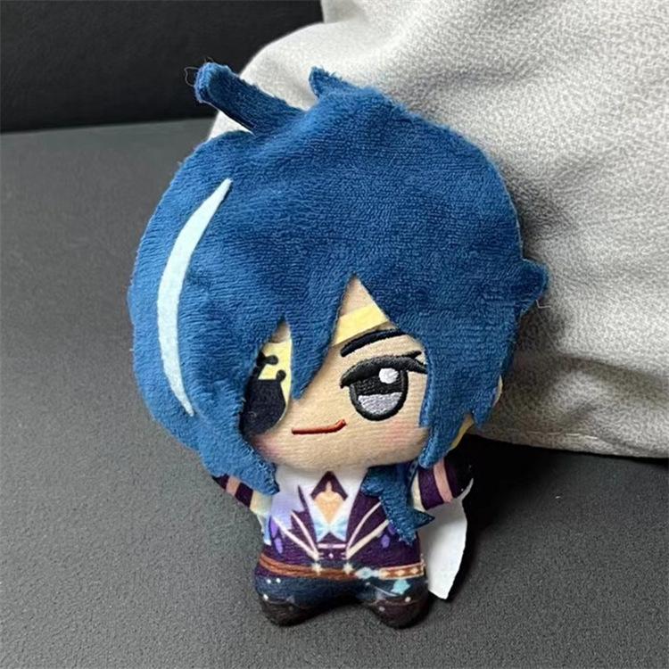 Authentic Anime Plush Characters new Genshin impact Tartaglia Zhongli Fischl Aether Diluc Plush Action Figure Model Toys
