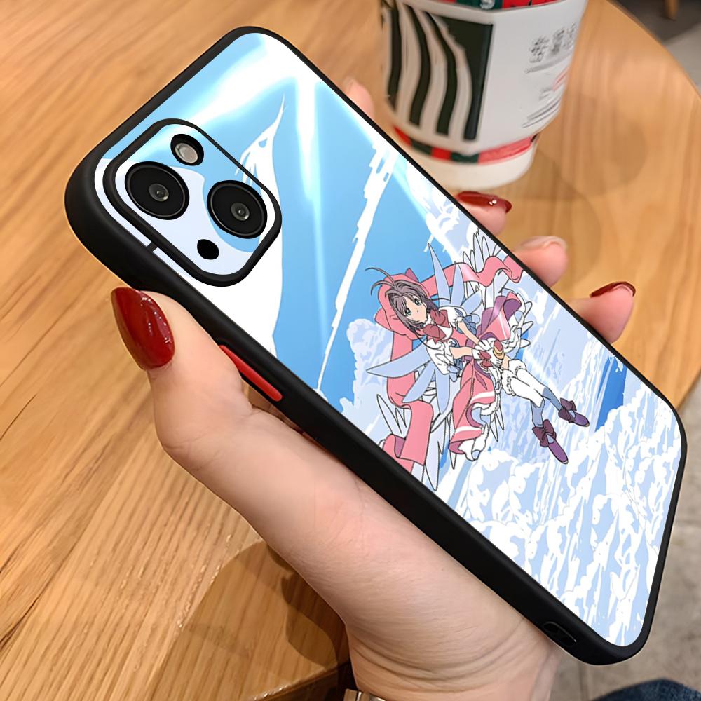 Cardcaptor Sakura Phone Case For IPhone 17 16 15 Pro Max 14 Pro 1613 11 12 Mini Xs Xr Plus Se Matte Back Cover