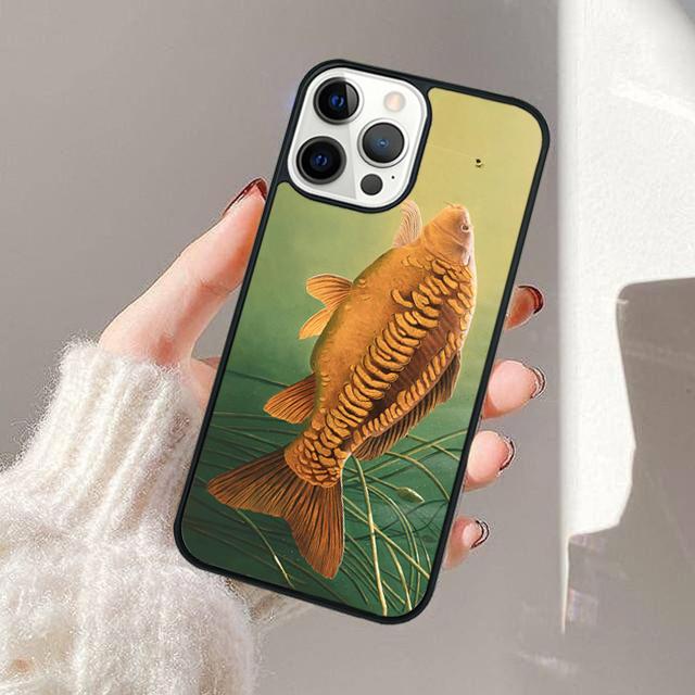 Coque de téléphone Poisson Carpe Pour Apple iPhone 17 Air Pro Max Plus Coque Pour iPhone 17 Air 14 15 16 13 12 Max Housse