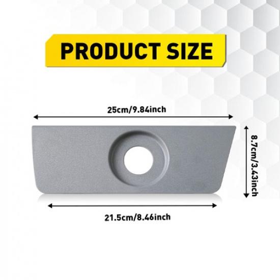 Gray Seat Trim Cover Panel Front Driver For 2011 12 2013-2014 Ford F-150 F150 EK