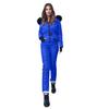 Women Fashion Casual Thick Hot Snowboard Skisuit Outdoor Sports  Zipper Ski Suit
